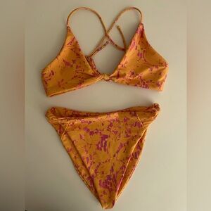 Skatie Daybreak Sarah Top in Medium Salty Bottoms in Medium